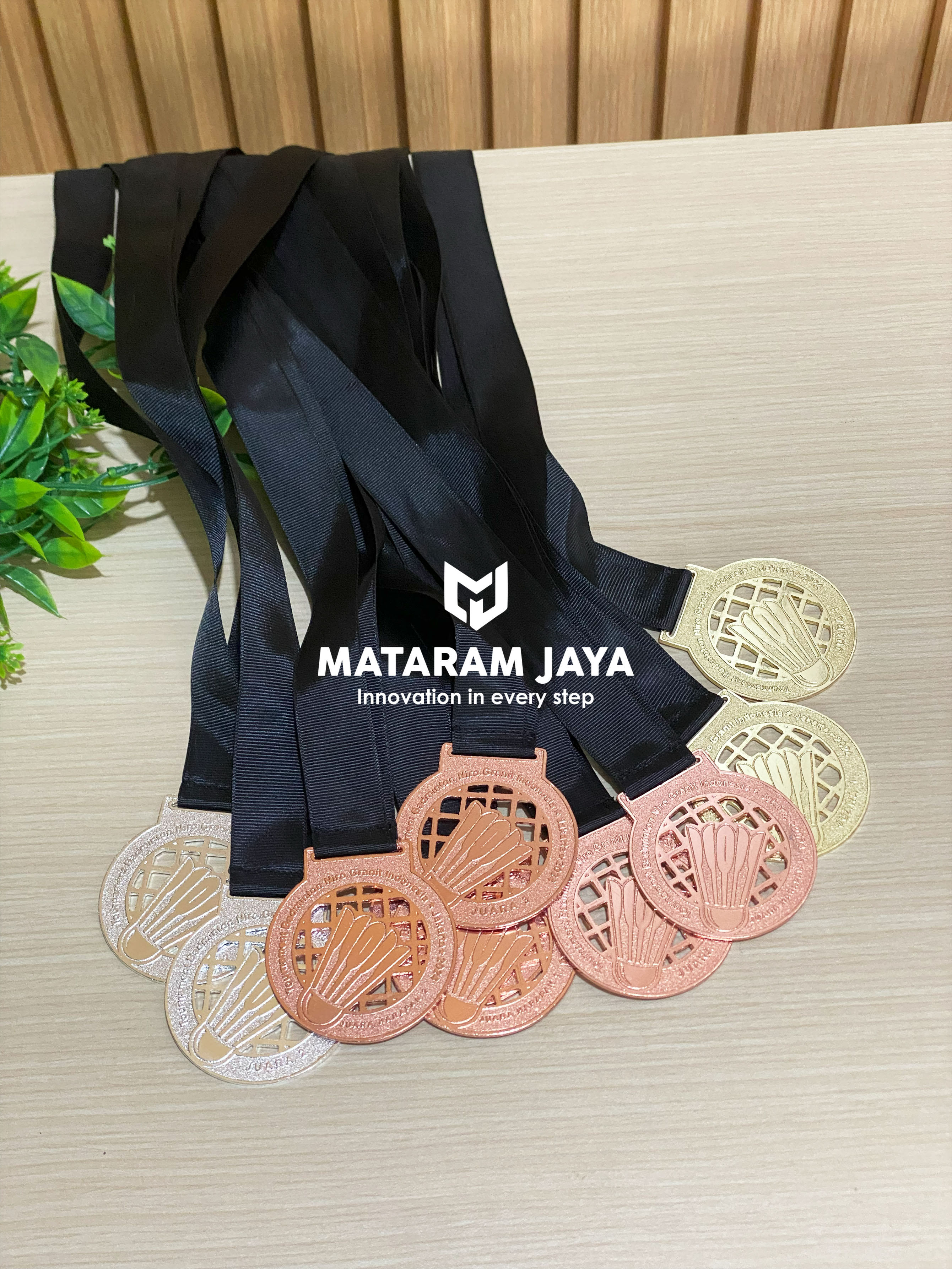 Turnamen Badminton Niro Granite Jakarta 2024 Medali